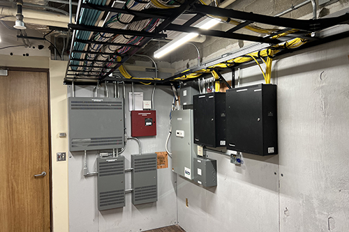 Fairfield Medical Center, Fiber and Data Closet Relocation