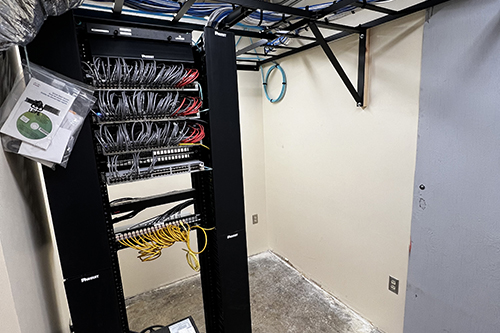 Fairfield Medical Center, Fiber and Data Closet Relocation